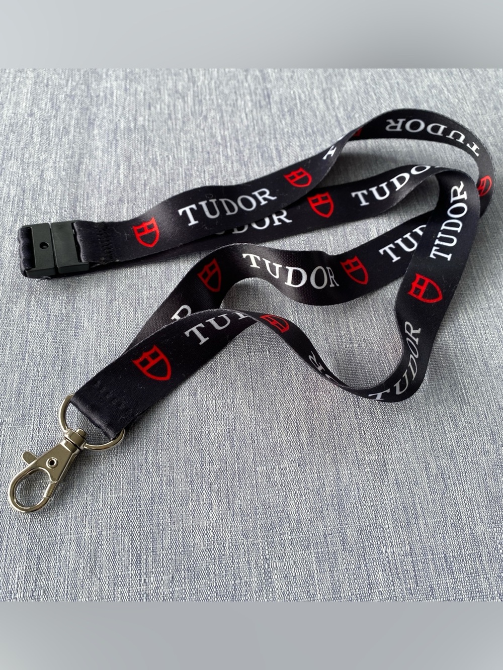 Authentic Tudor | Black Lanyard